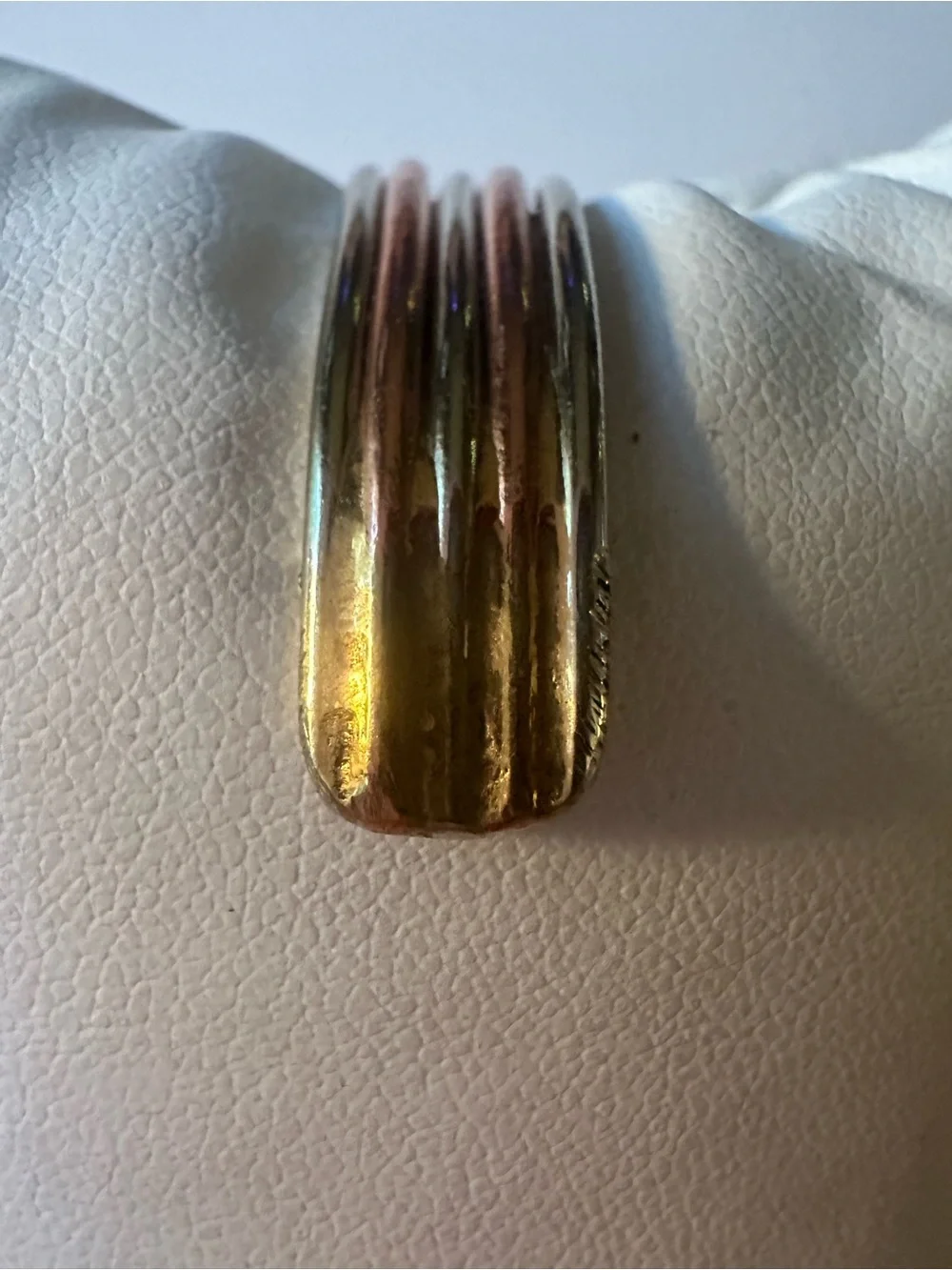 Fashion Jewelry Gold-Tone Layered Wave Open Cuff Bracelet